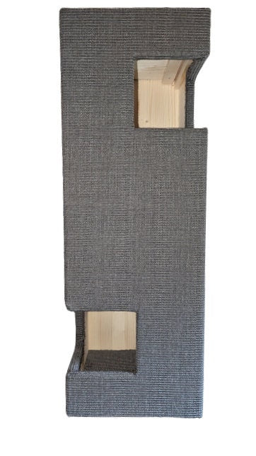 Kratzbaum Pure Double Open Edge Large Einstieg mitte links