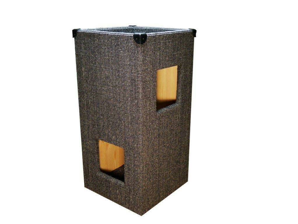 Kratzbaum Pure Edge Medium mit Lederecken